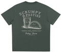 Scrumpy & Pasties Green Tee