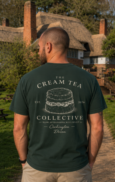 The Cream Tea Collective Green Tee