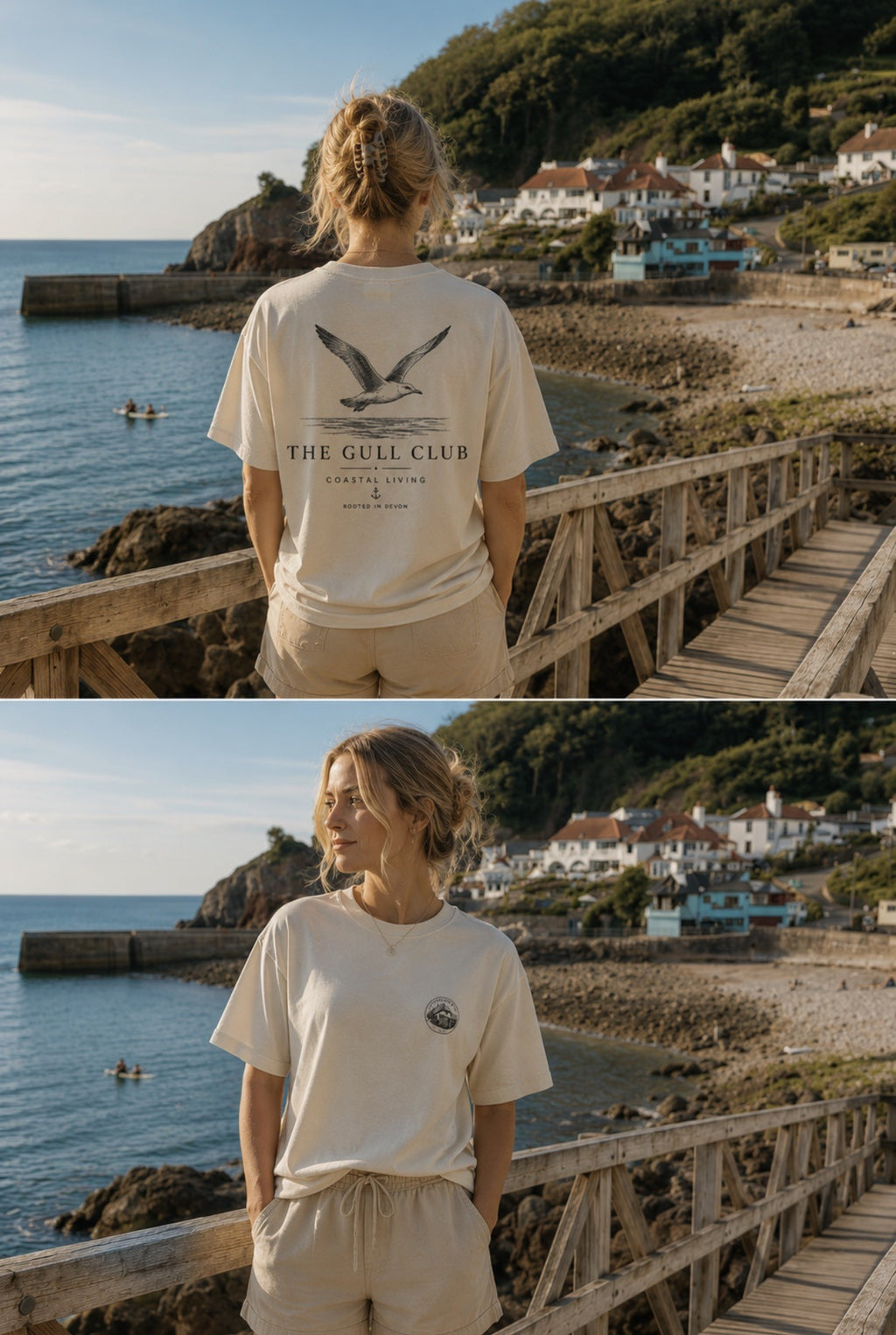 The Gull Club White Tee