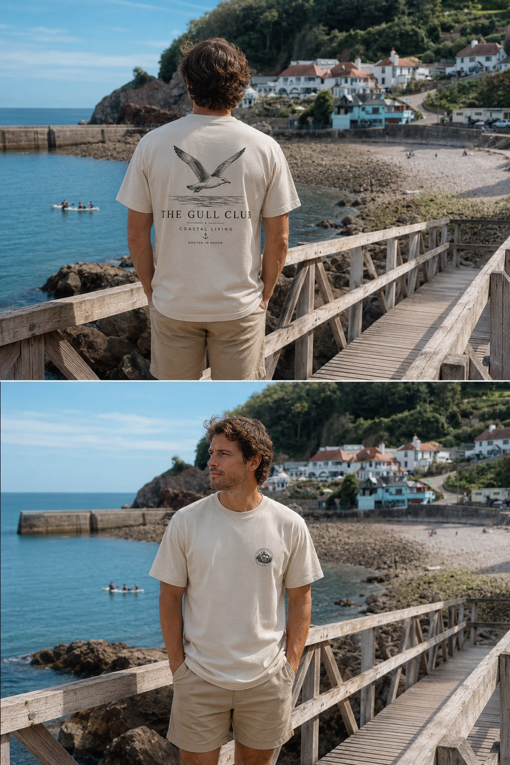 The Gull Club White Tee