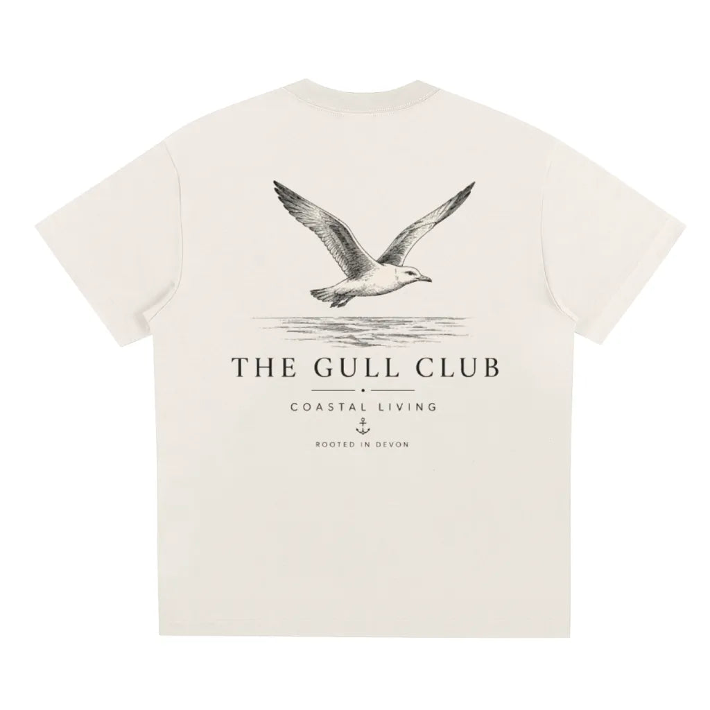 The Gull Club White Tee